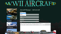 Screen Shot Add Aircraft